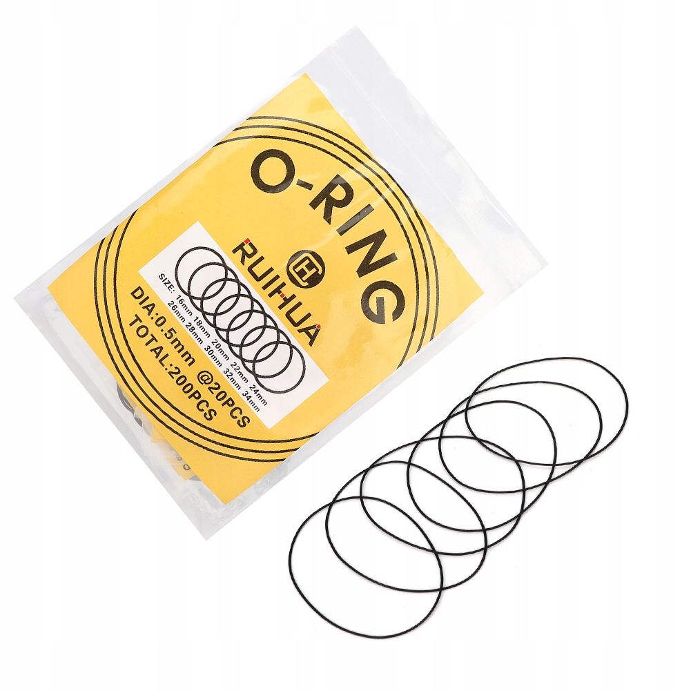 УПЛОТНИТЕЛЬНОЕ КОЛЬЦО ВОДОНЕПРОНИЦАЕМЫЕ УПЛОТНЕНИЯ ДЛЯ ЧАСОВ 200 ШТ