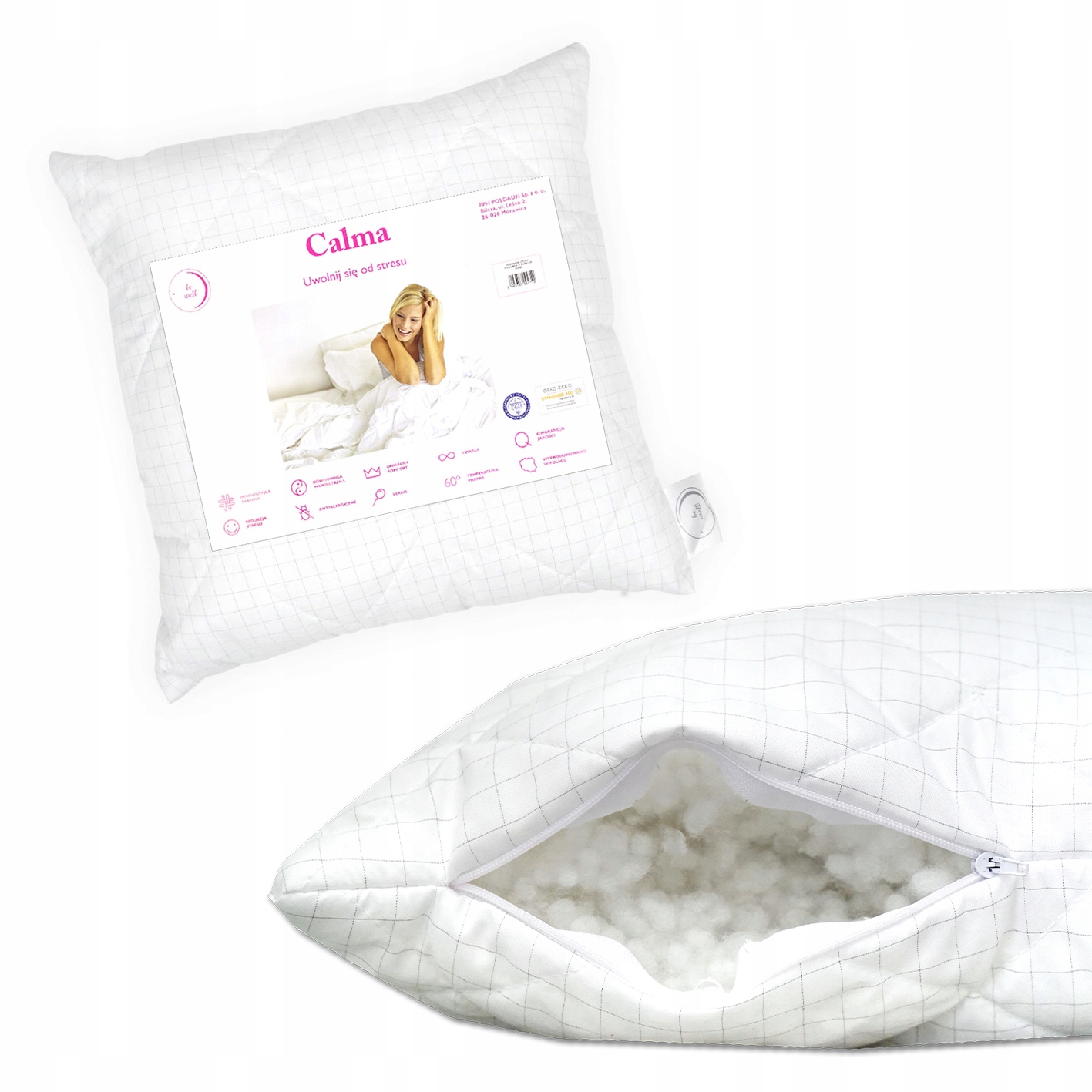 

Poduszka 40x40 cm jasiek antystresowa calma