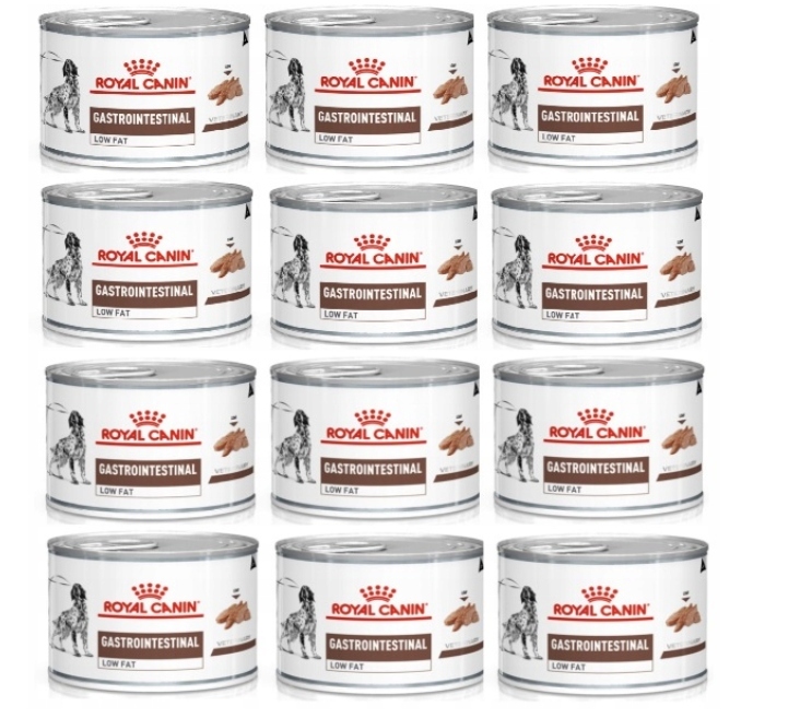Royal Canin Veterinary Dog Gastrointestinal Low Fat12x 200g