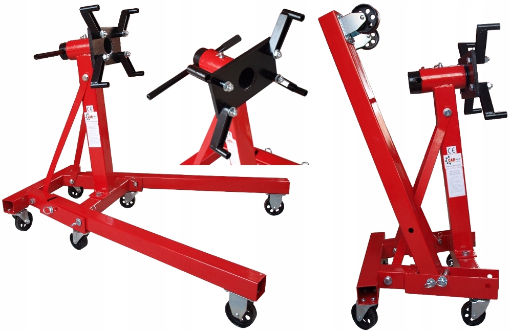 Stojan Pro Montáž Motoru Převodovky 900 Kg Silný Skládací Otočný