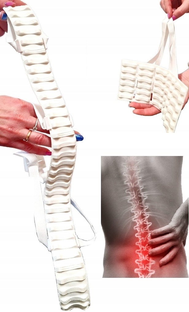 Pas Masujący Na Kręgosłup Masaż Odcinek Lędźwiowy