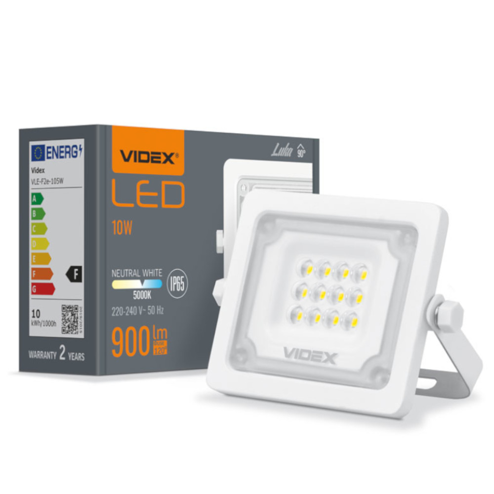 

Halogen Naświetlacz Led 10W 900LM IP65 Biały