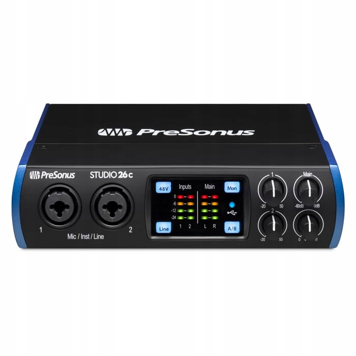 PreSonus Studio 26c - interfejs audio USB-C Marka PreSonus