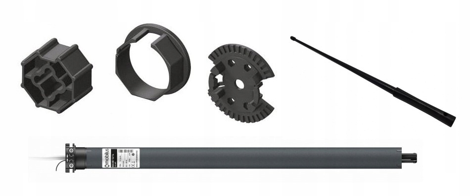 Motor rolety Mobilus M35 Mr 10/14 adaptér unašeč držák klíč