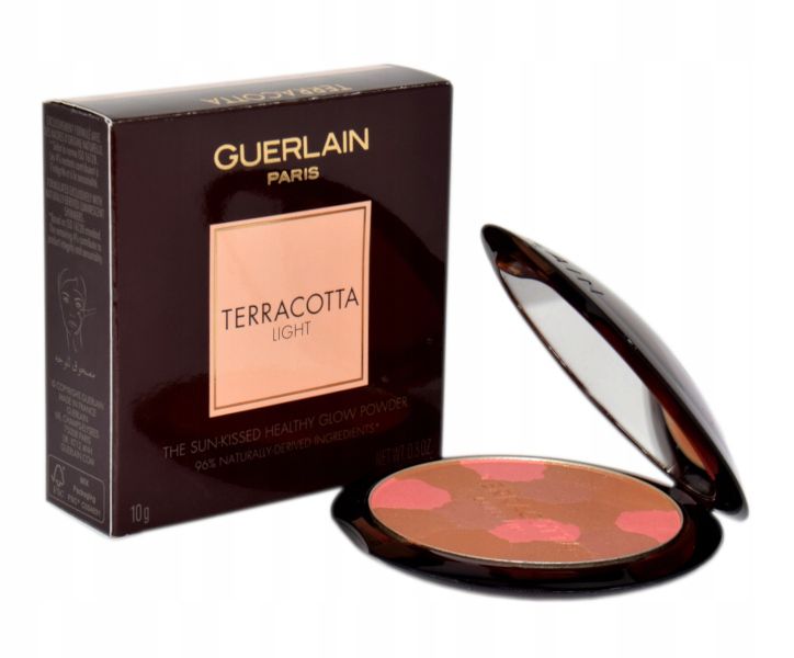 Guerlain Terracotta Light Bronzing 04 Fonce Dore 10G Bronzer pro opálený vzhled pleti, odstín 04 Fonce Dore, 10 g