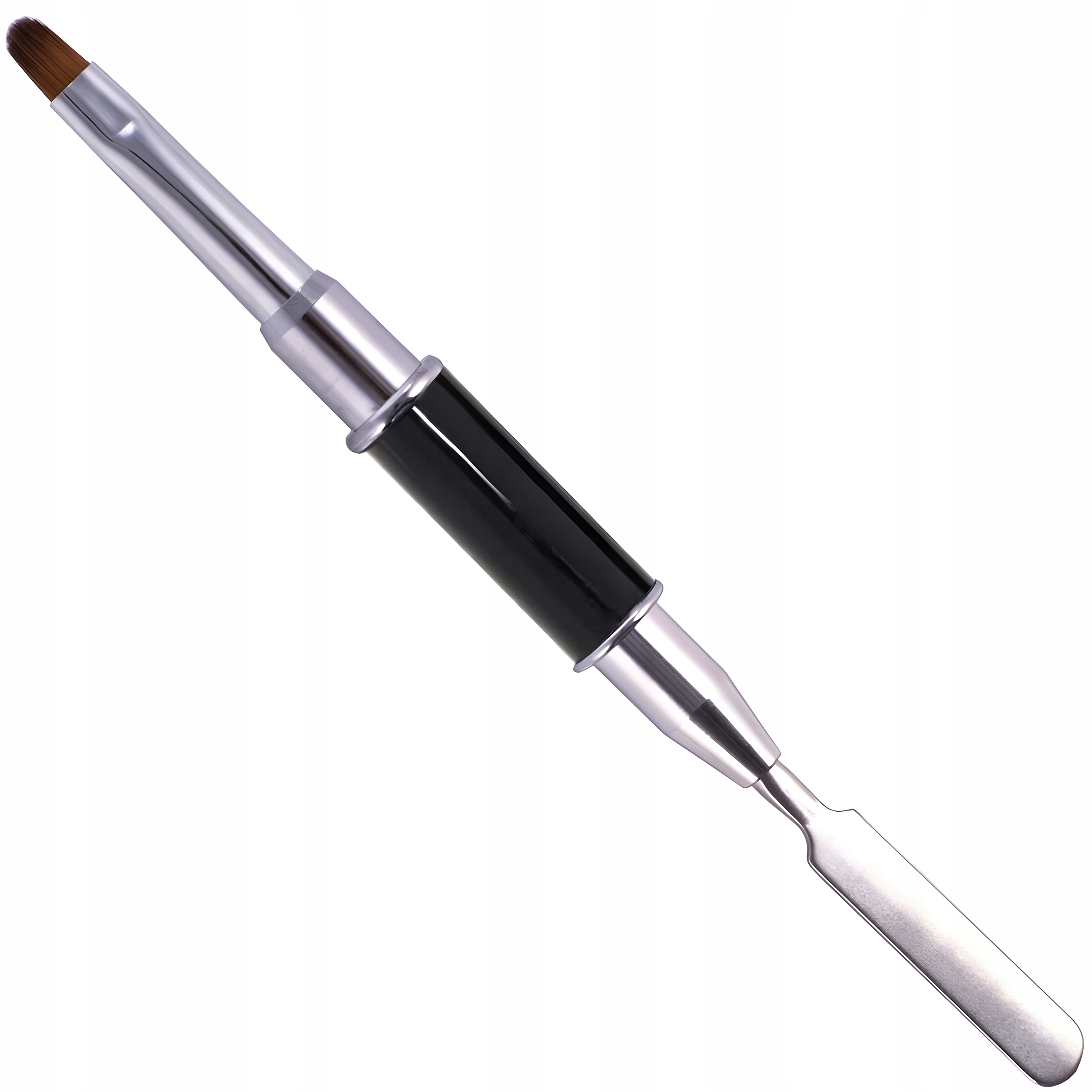 Pędzel Do Żelu Akrylu + Szpatułka 2w1 Dwustronny