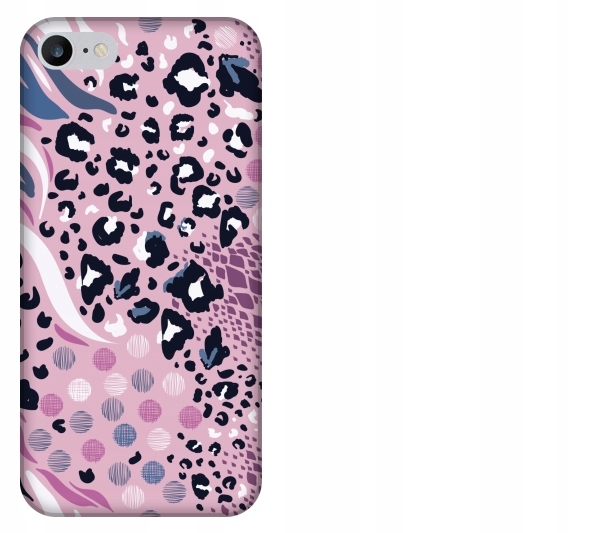 

Etui pokrowiec iPhone 7 Wzór zwierzecy panterka ze