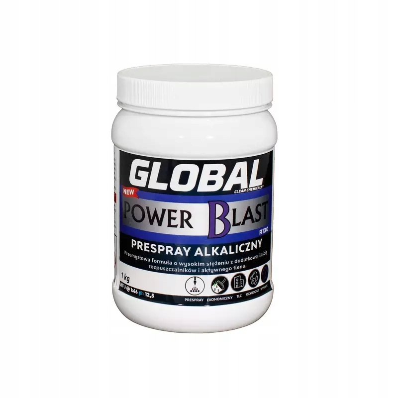 Global Power Blast R130 1Kg - pre spray alkaiczny