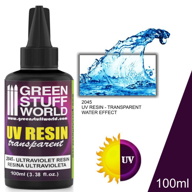 Ultraviolet Uv Resin Clear pryskyřice 100ml