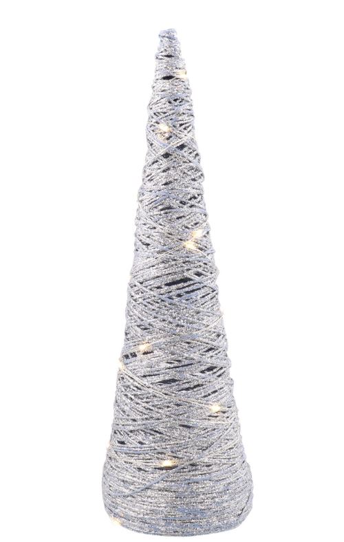 

Choinka Led oświetlenie Brokat Stożek 40 cm