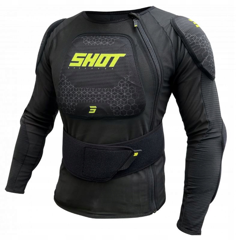 Pancier Shot Racing Airlight čierny/žltý fluo Yl