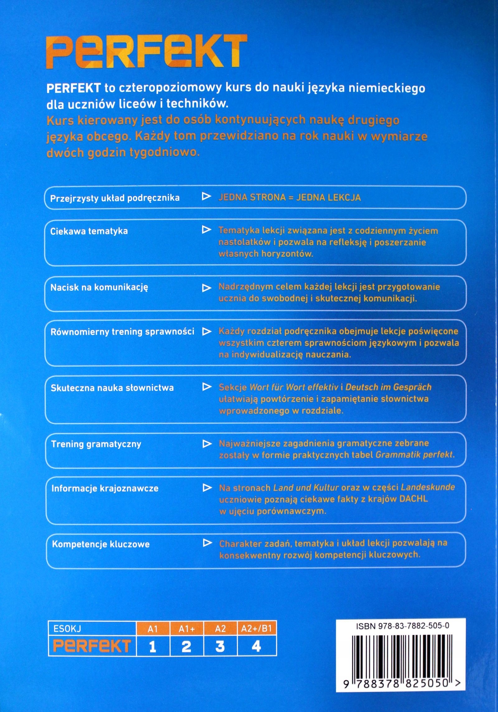 PERFECT 1 PODRĘCZNIK JĘZYK NIEMIECKI A1 - Beata Jaroszewicz, Jan Szurmant, Stan opakowania oryginalne