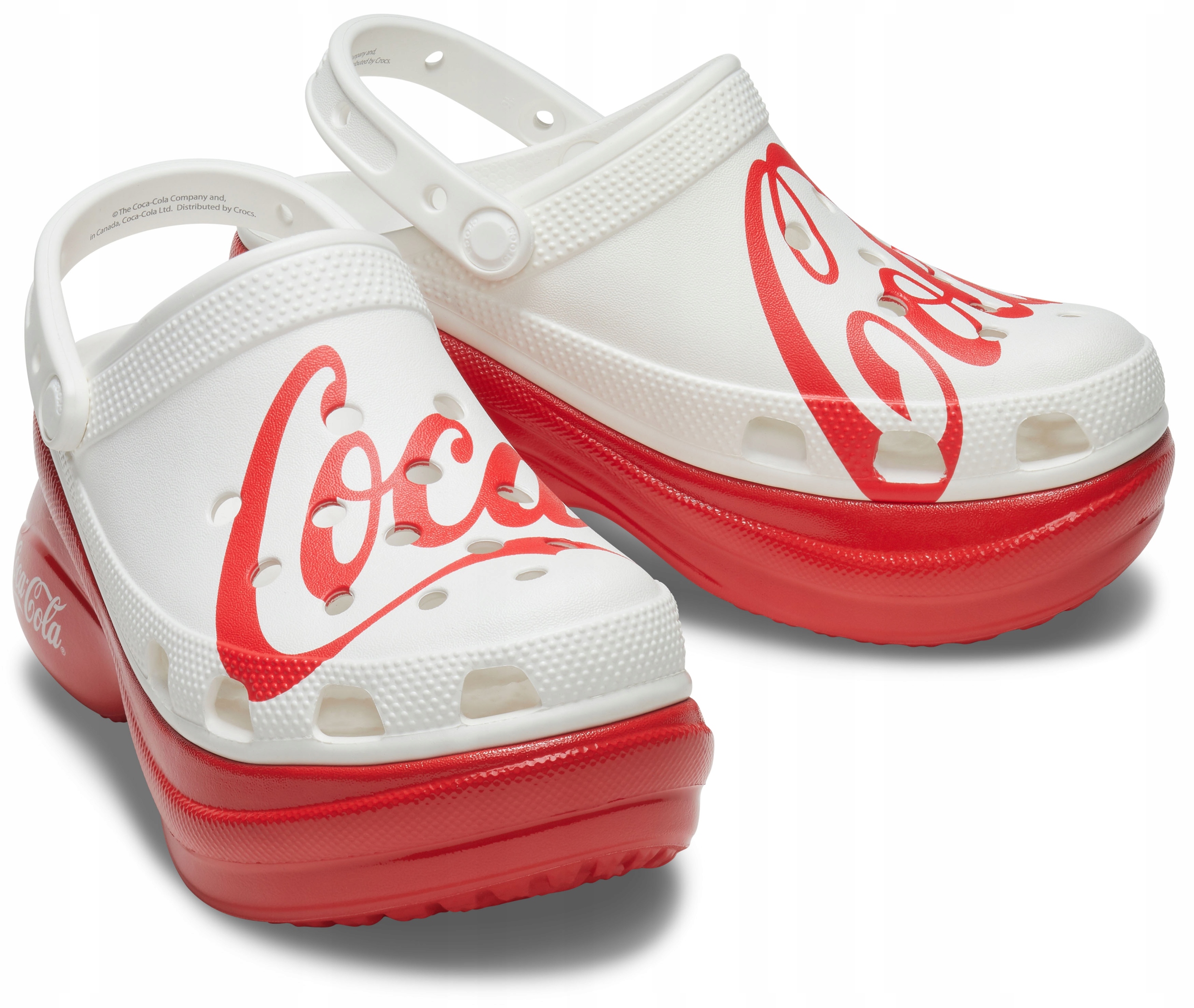 

Damskie Buty Klapki Crocs Coca-Cola Platforma 42,5
