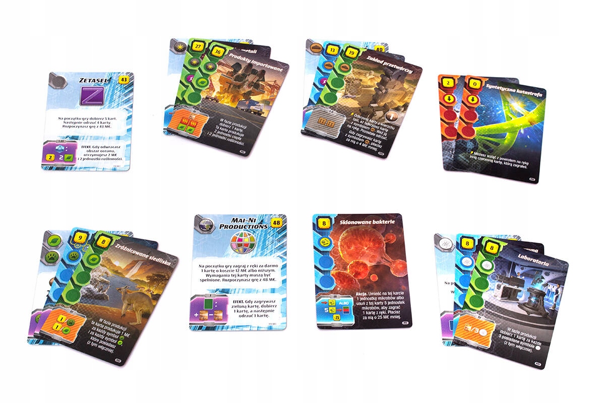Terraformacja Marsa gra Ekspedycja Ares zestaw #1 Rozszerzenie 17 kart