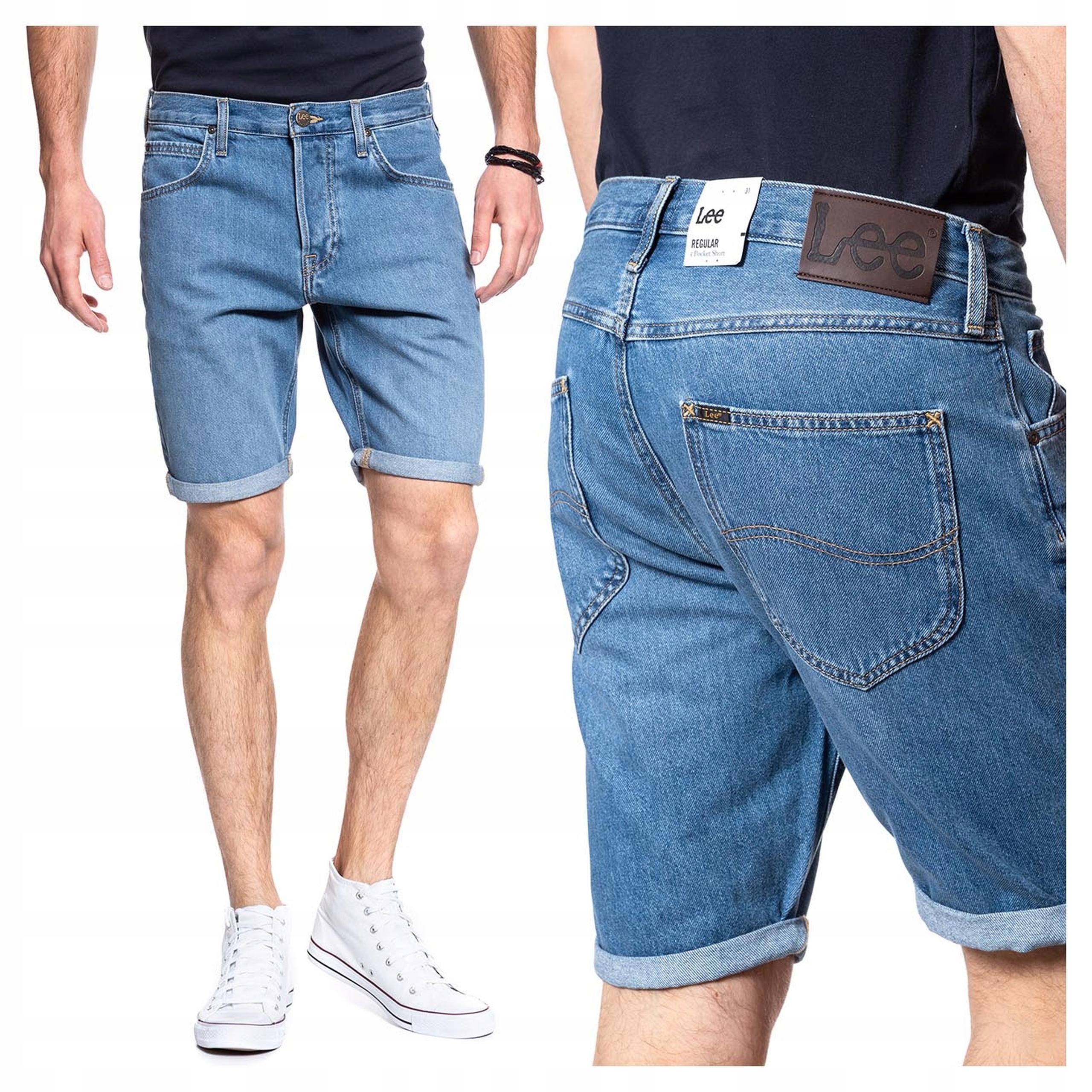 Pánské džínové šortky Lee 5 Pocket Short W29