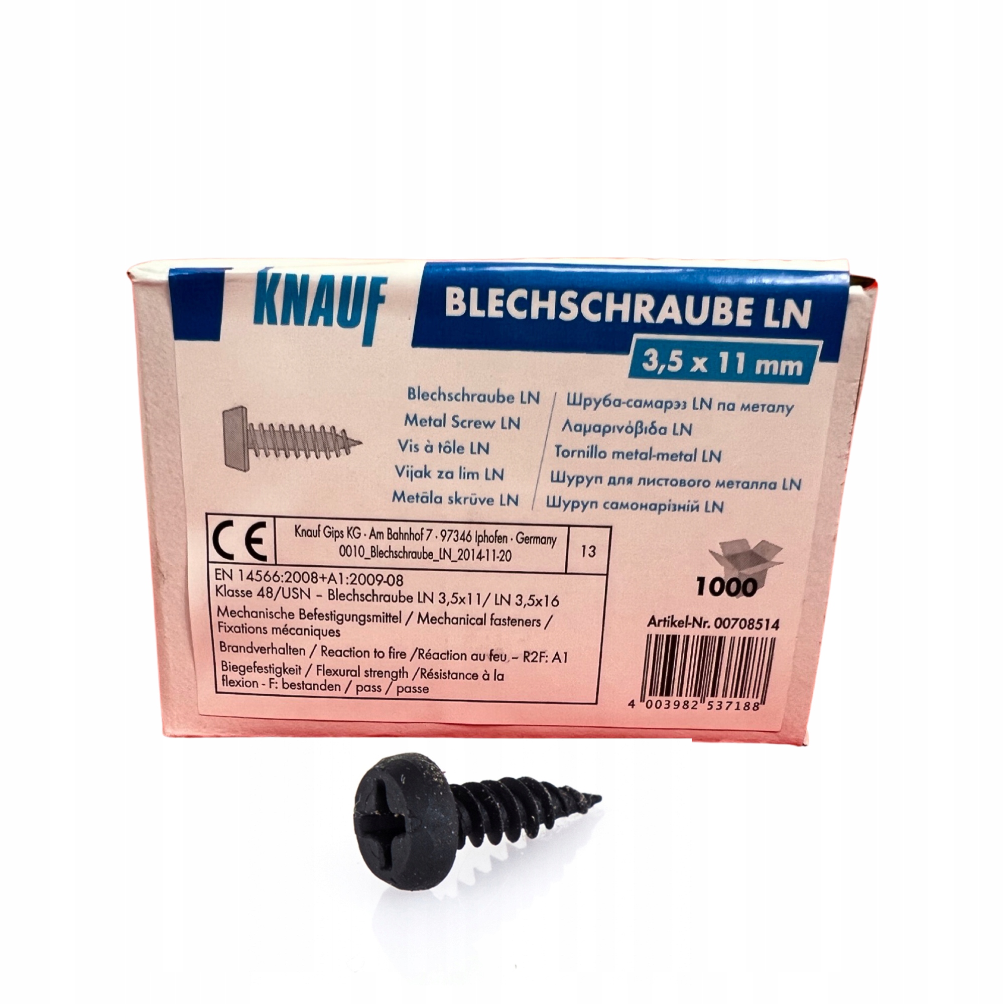 

Knauf Wkręty Pchełki Ln 3,5 X 11 1000 Sztuk Mocne