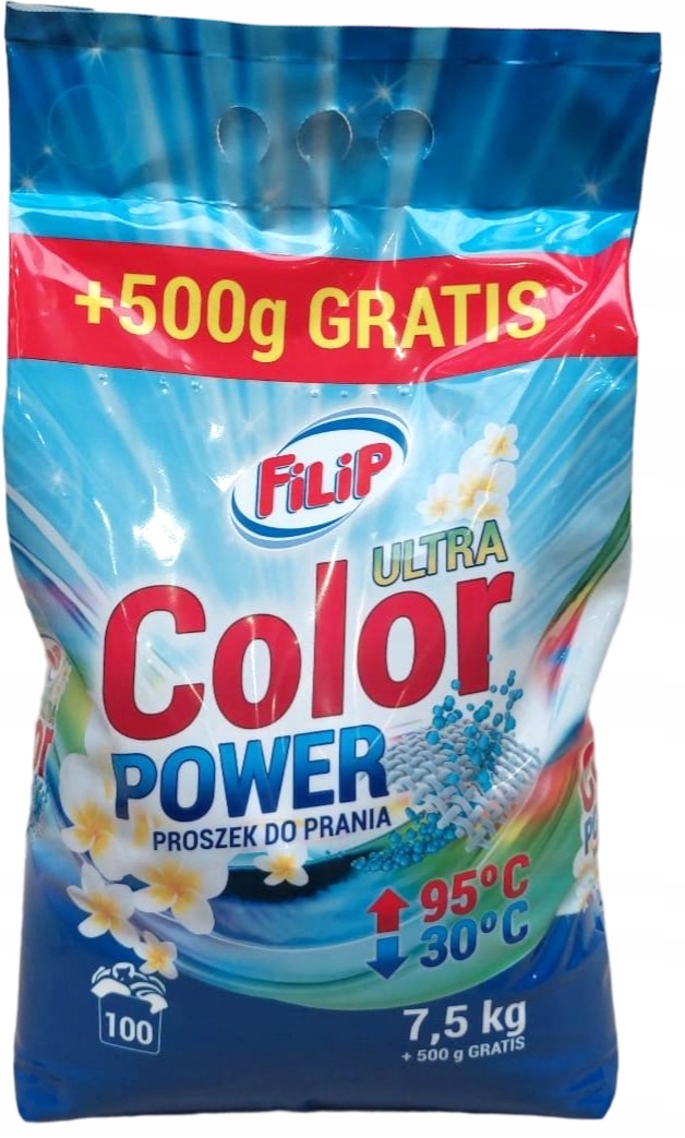 

Proszek Do Prania Kolor Kolorów Filip 7,5 kg +500G