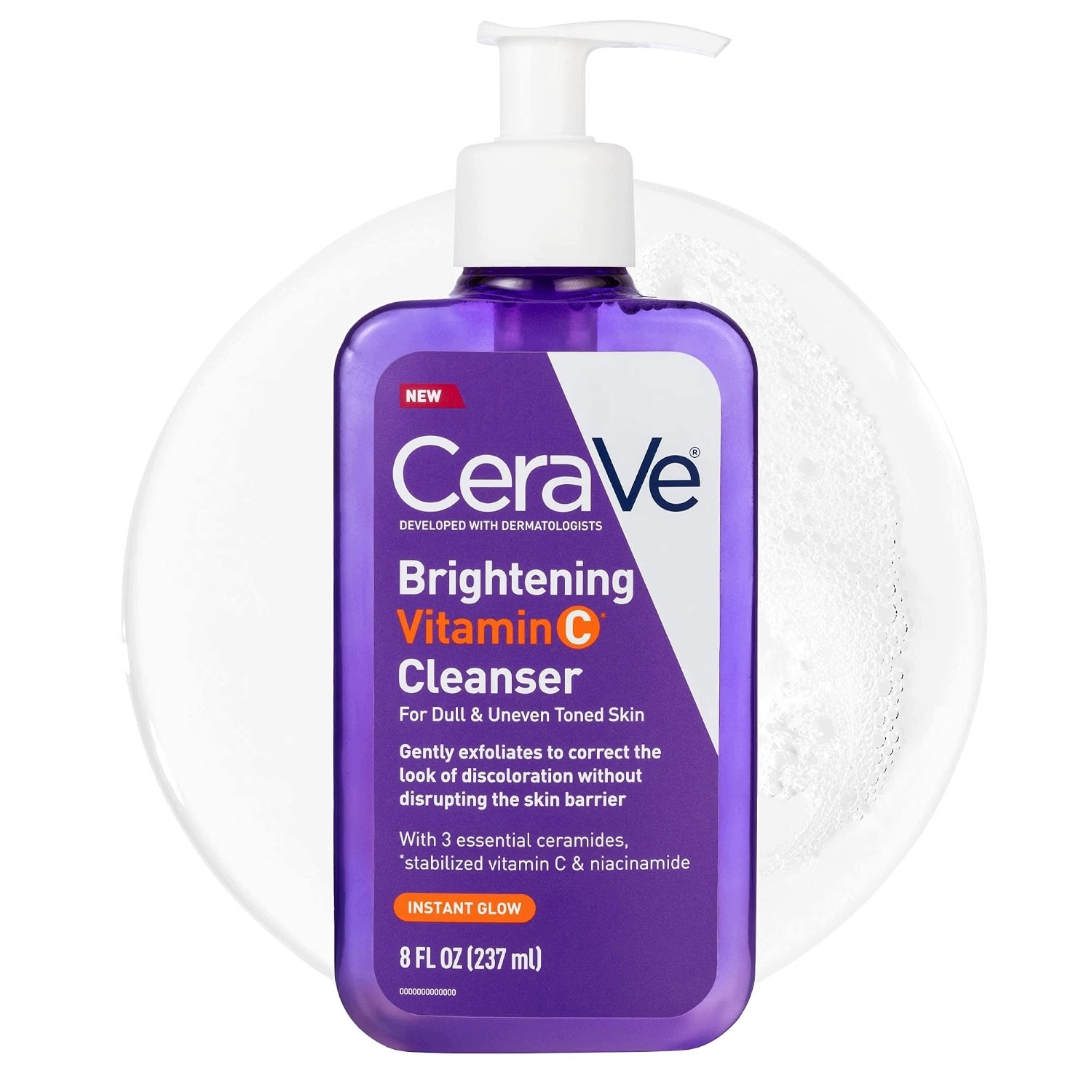 Cerave Oczyszczający Żel Do Twarzy Z Witaminą C I Niacynamidem 237 ml