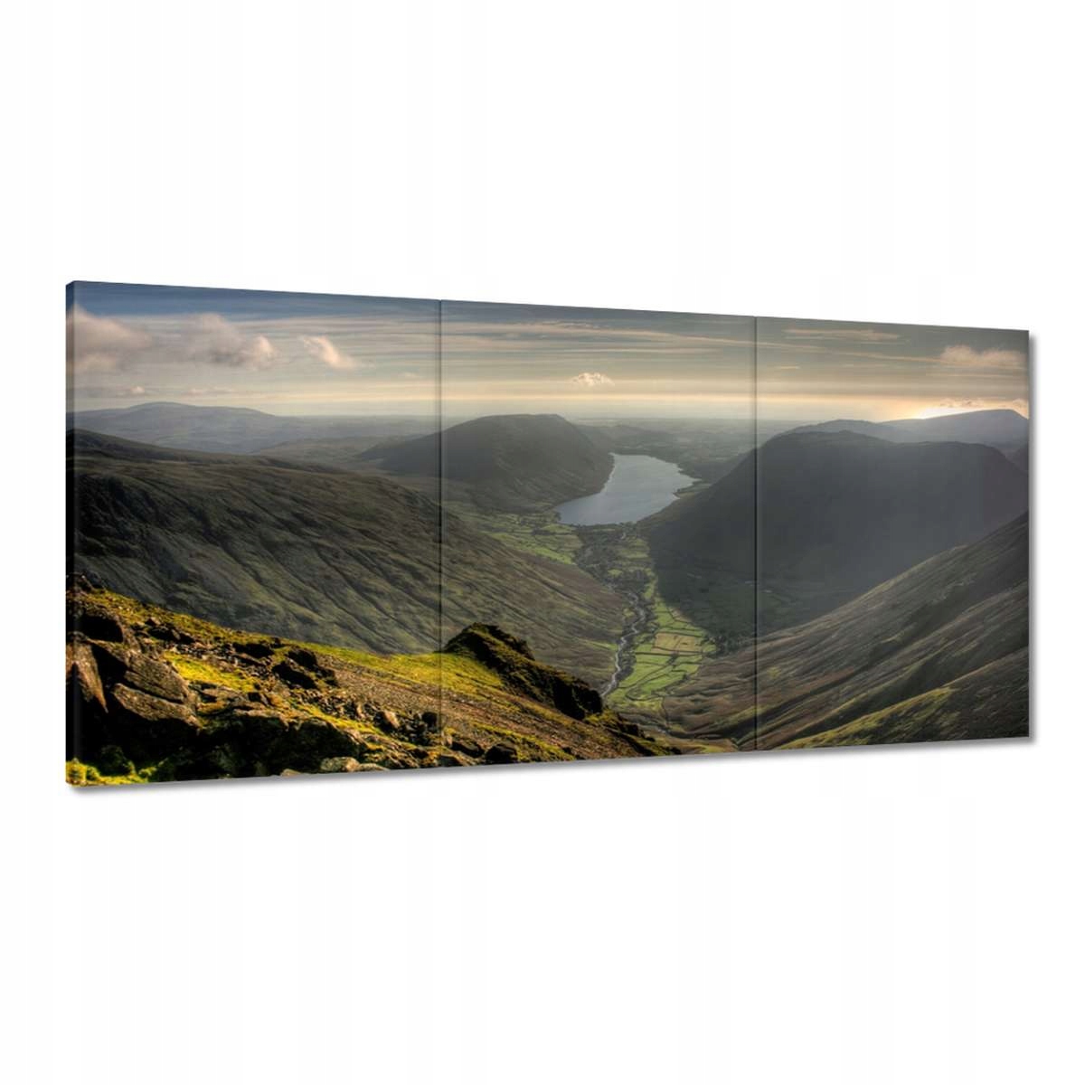 Obrazy 180x90 Horská krajina