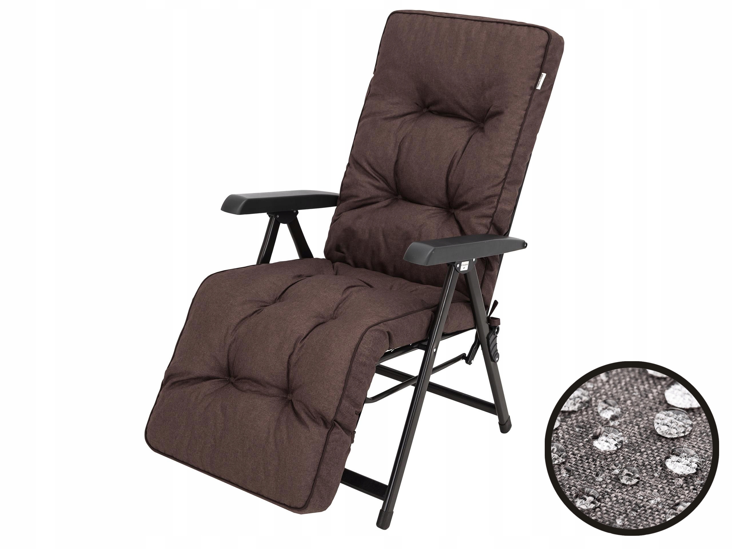 

Poduszka na Fotel Leżak Krzesło ogrodowe 50x160 cm