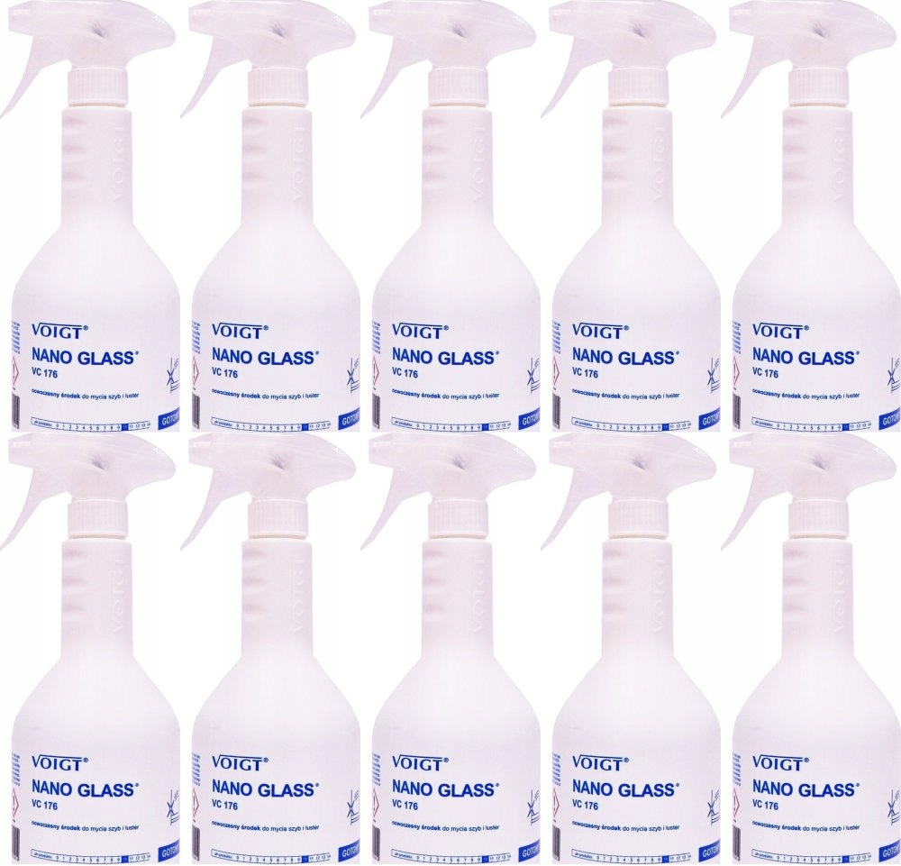 

Płyn do mycia szyb Voigt Nano Glass 600ml x10