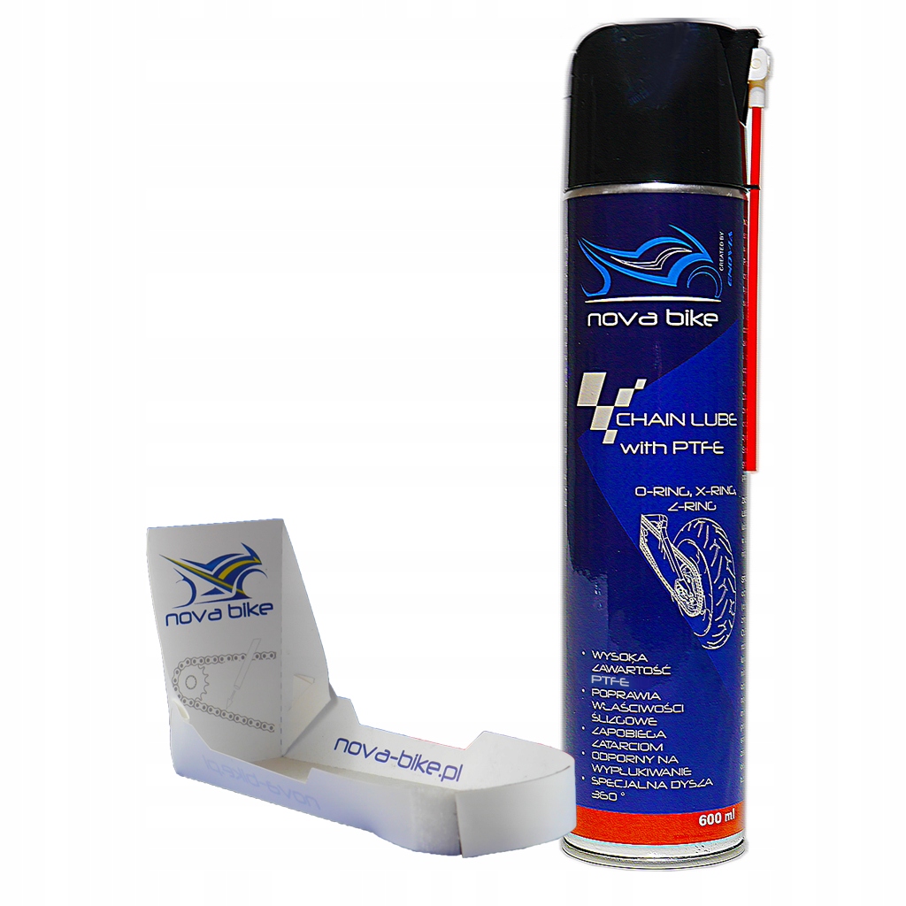 

Nova Bike Smar Do Łańucha Motocyklowego Ptfe 600ml