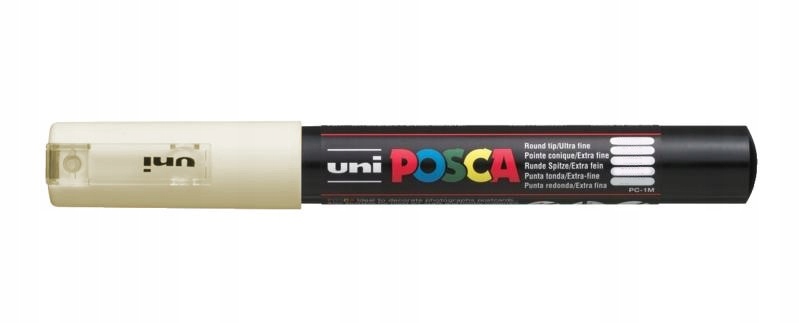 MARKER PISAK UNI POSCA PC-1M KOŚĆ SŁONIOWA