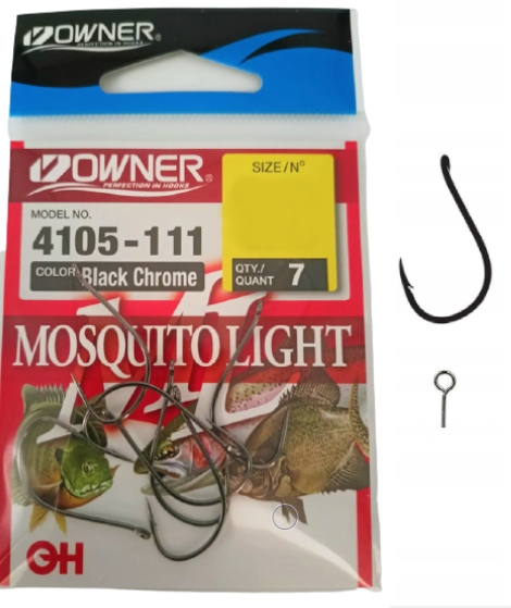 OWNER Mosquito Light, 4105, #1/0, 1/0