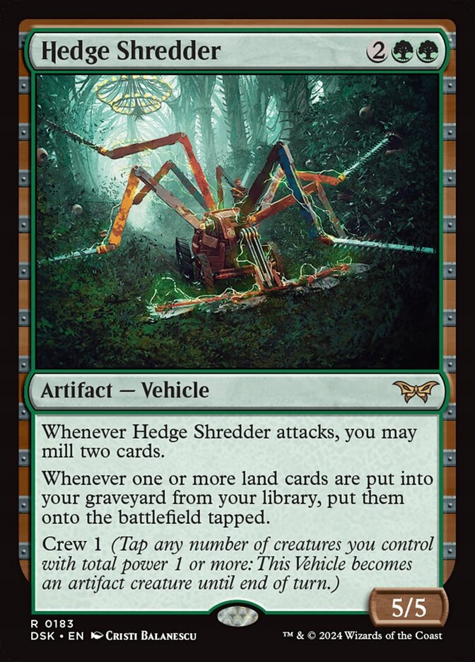 [mtg] Hedge Shredder (dsk)