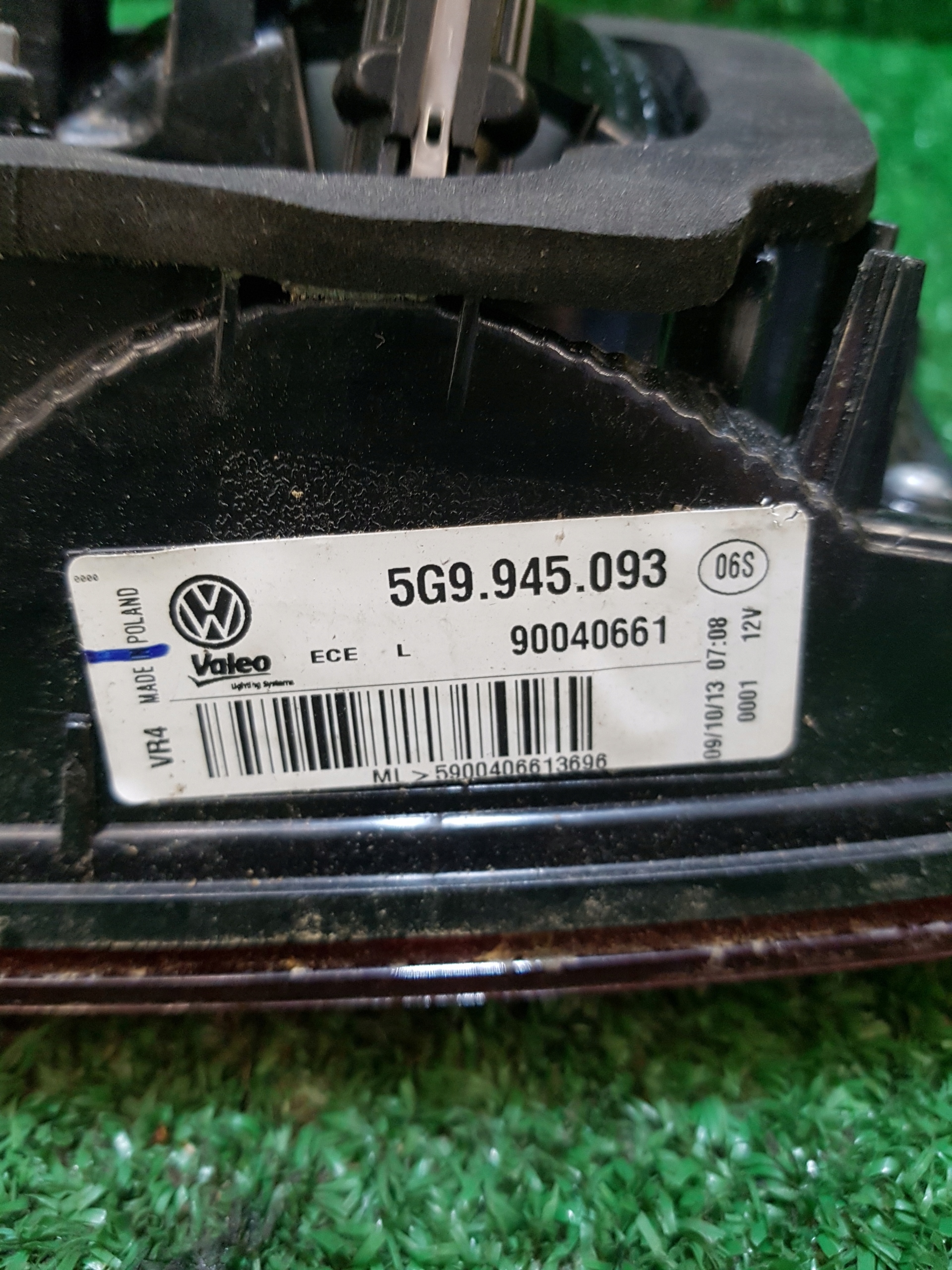 light left rear W KLAPIE VOLKSWAGEN GOLF 7 5G9945093