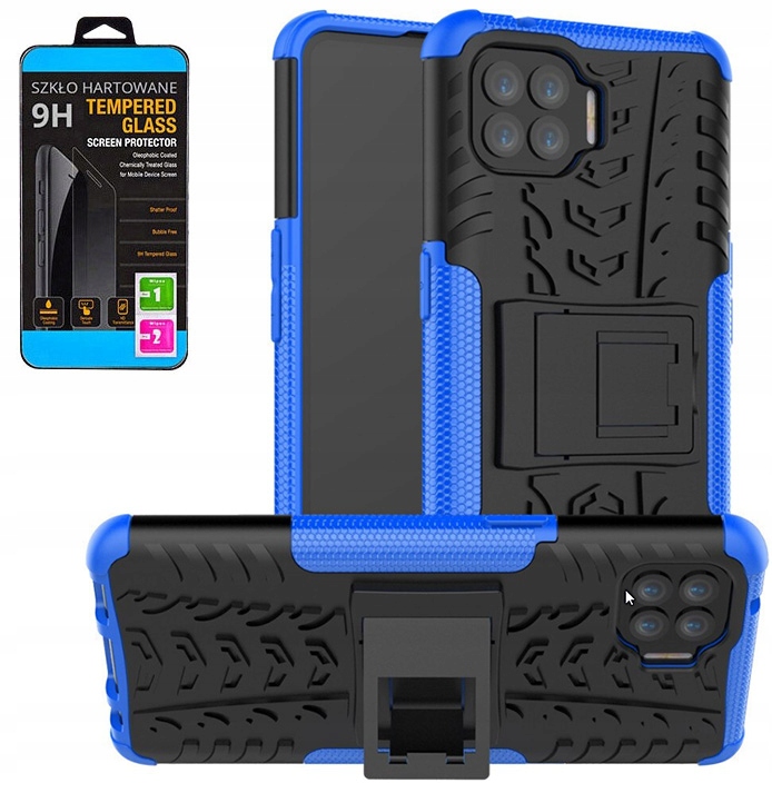 

Etui Pancerne do Oppo Reno 4 Lite Szkło 9H