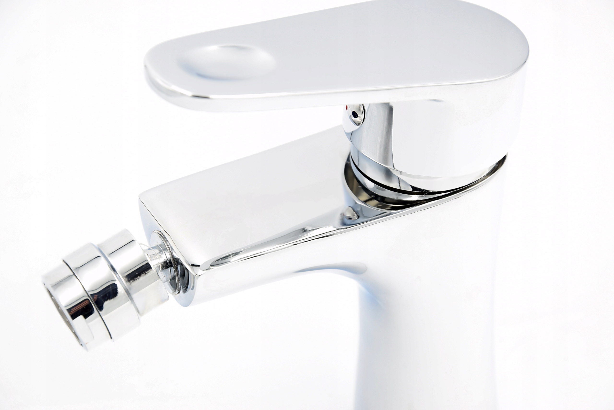 BATERIA DO BIDETU CHROM KRAN ŁAZIENKOWY COBI Kolor srebrny