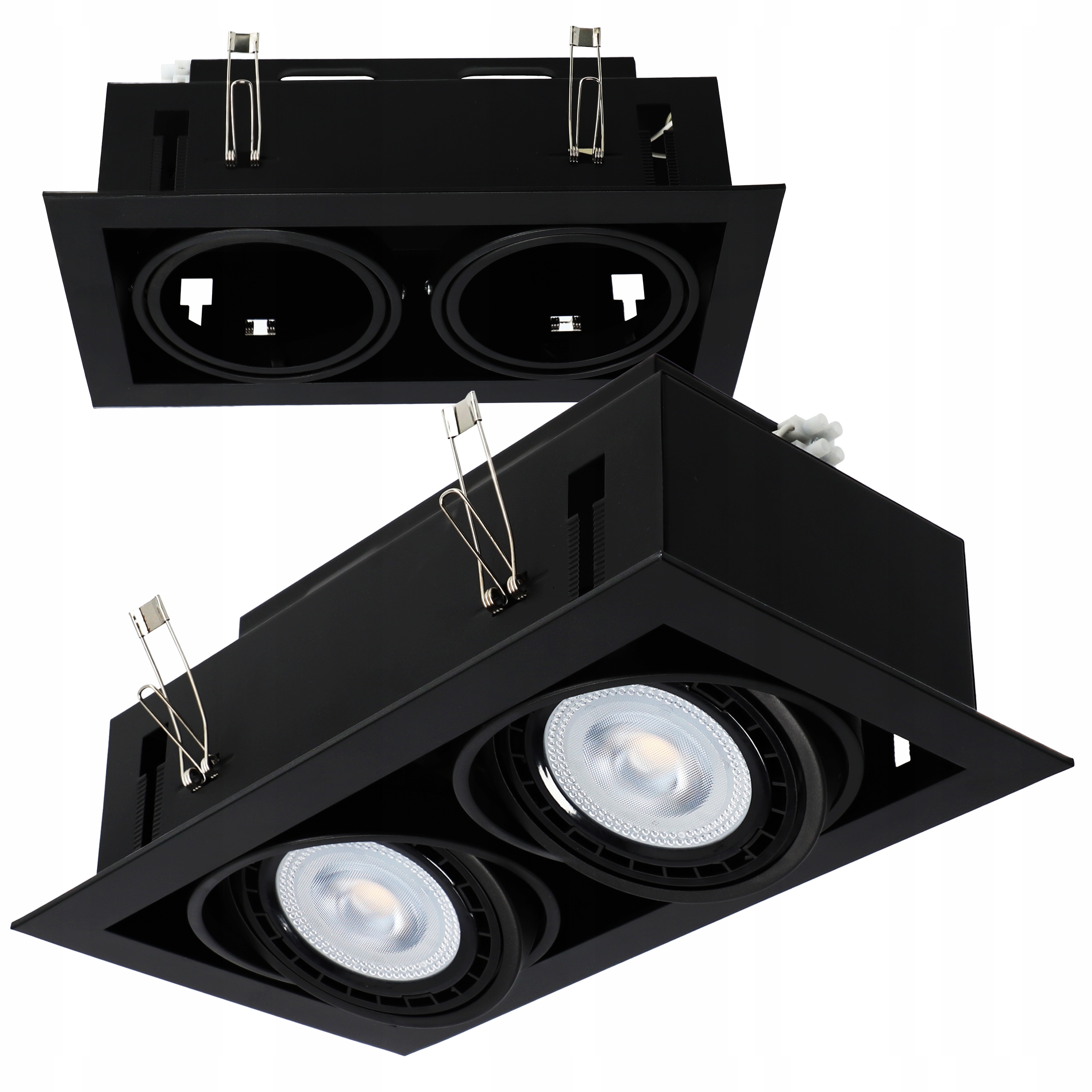 Oprawa Halogenowa GU10 Wpuszczana Podtynkowa AR111 Sufitowa Ruchoma Led