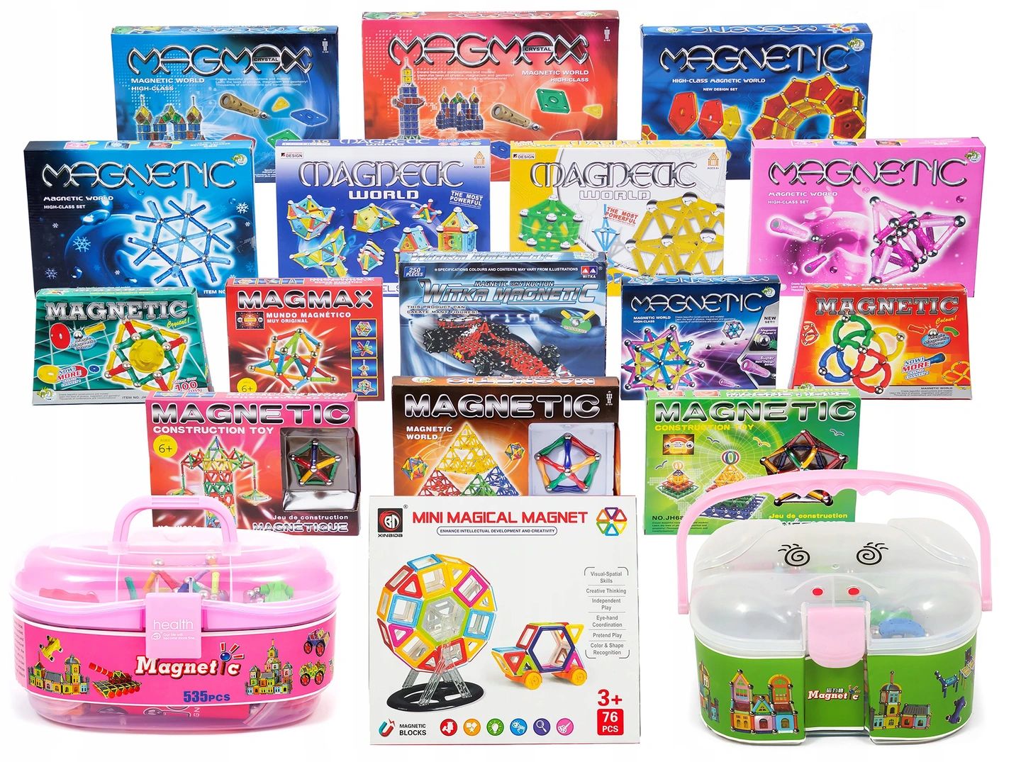 KLOCKI KONSTRUKCYJNE MAGNETYCZNE FORMUŁA 1 148 EL. Kod producenta KLOCKI KONSTRUKCYJNE MAGNETYCZNE FORMUŁA