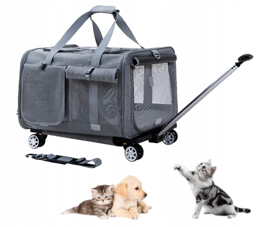 Levně Přepravka Kopeks 33 cm x 29 cm x 51 cm šedý