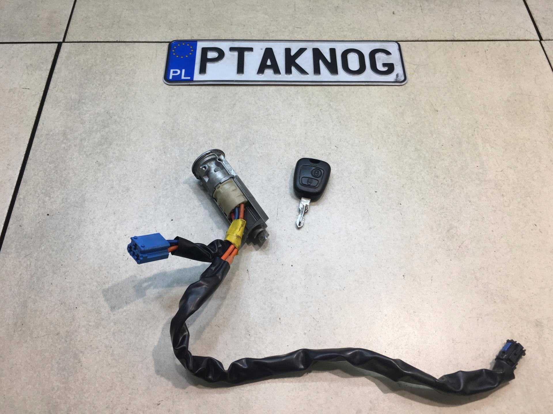 ignition key PEUGEOT 206 1.9 D