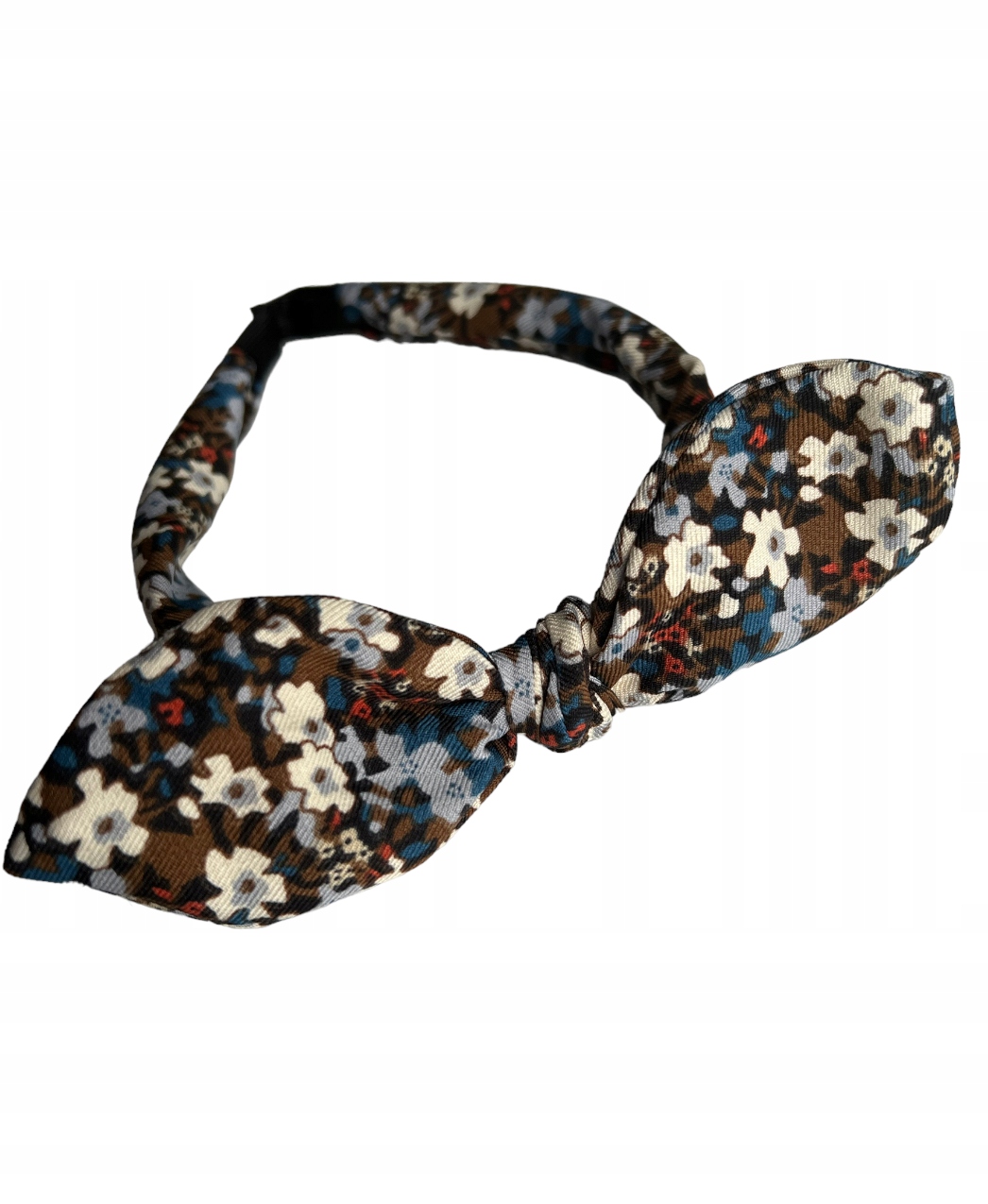 Wiosenna opaska do włosów ozdoba w kwiatki