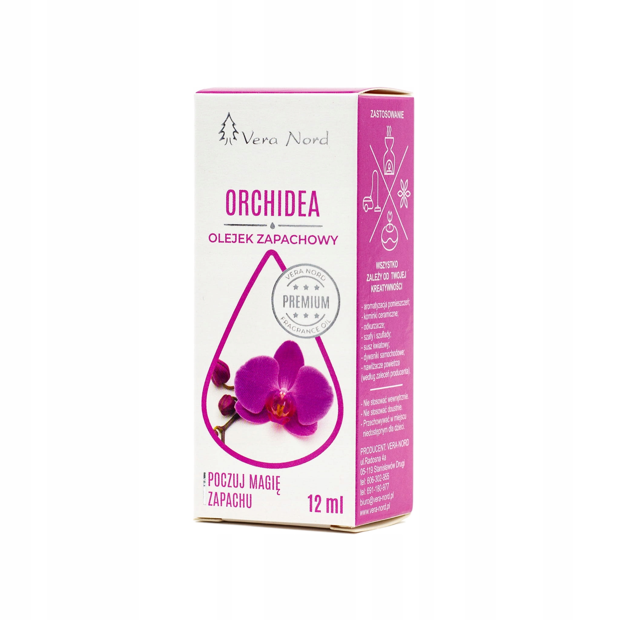 

Olejek zapachowy 12 ml orchidea
