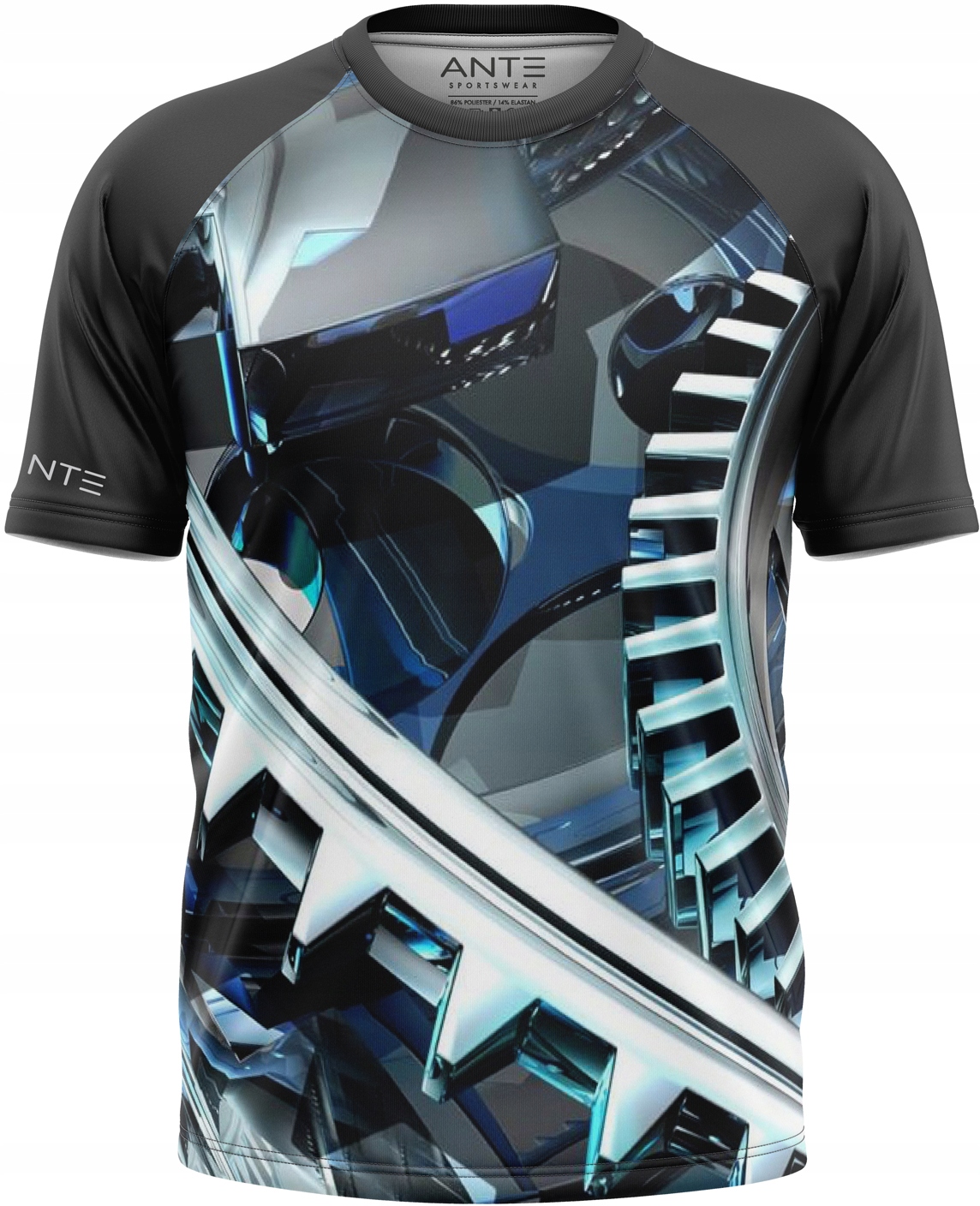 Koszulka Męska T-shirt Treningowa Sportowa Termo L