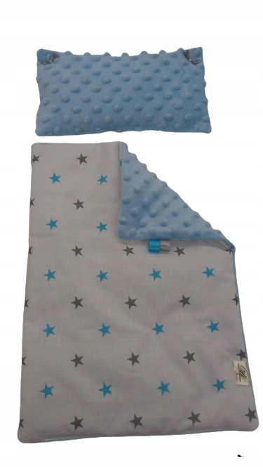 POŚCIEL DLA LALEK Z WYPEŁNIENIEM KOŁDERKA PODUSZKA