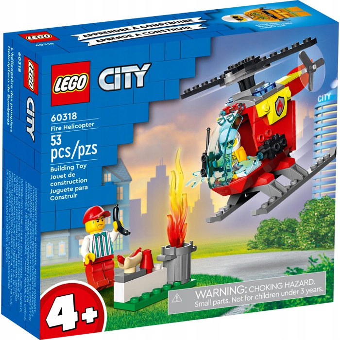 

Lego City 60318 Helikopter strażacki