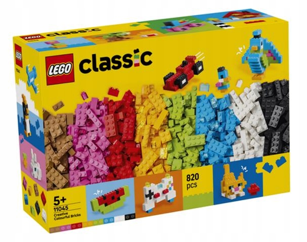 Lego(r) Classic 11045 Kreativní Barevné Stavebnice
