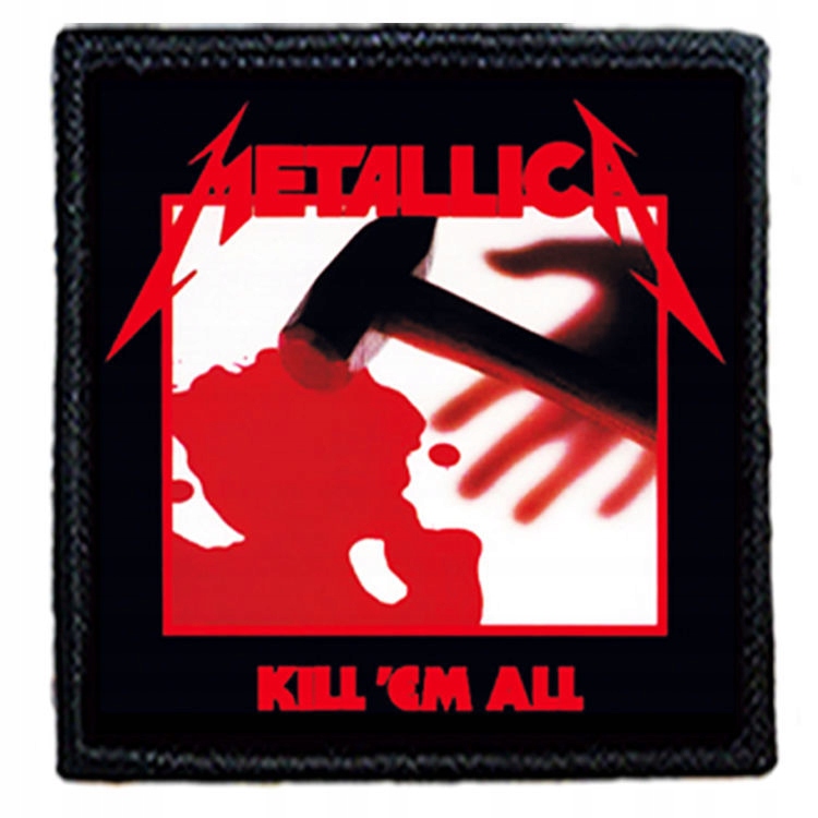 

Naszywka Metallica 8 X 8 cm Dużo Wzorów!