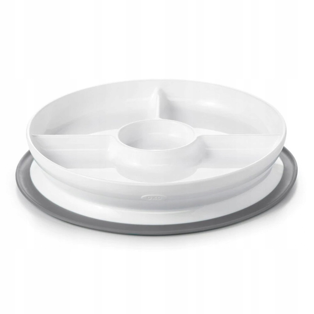 OXO TALERZYK DZIELONY Z SILIKONOWĄ PRZYSSAWKĄ