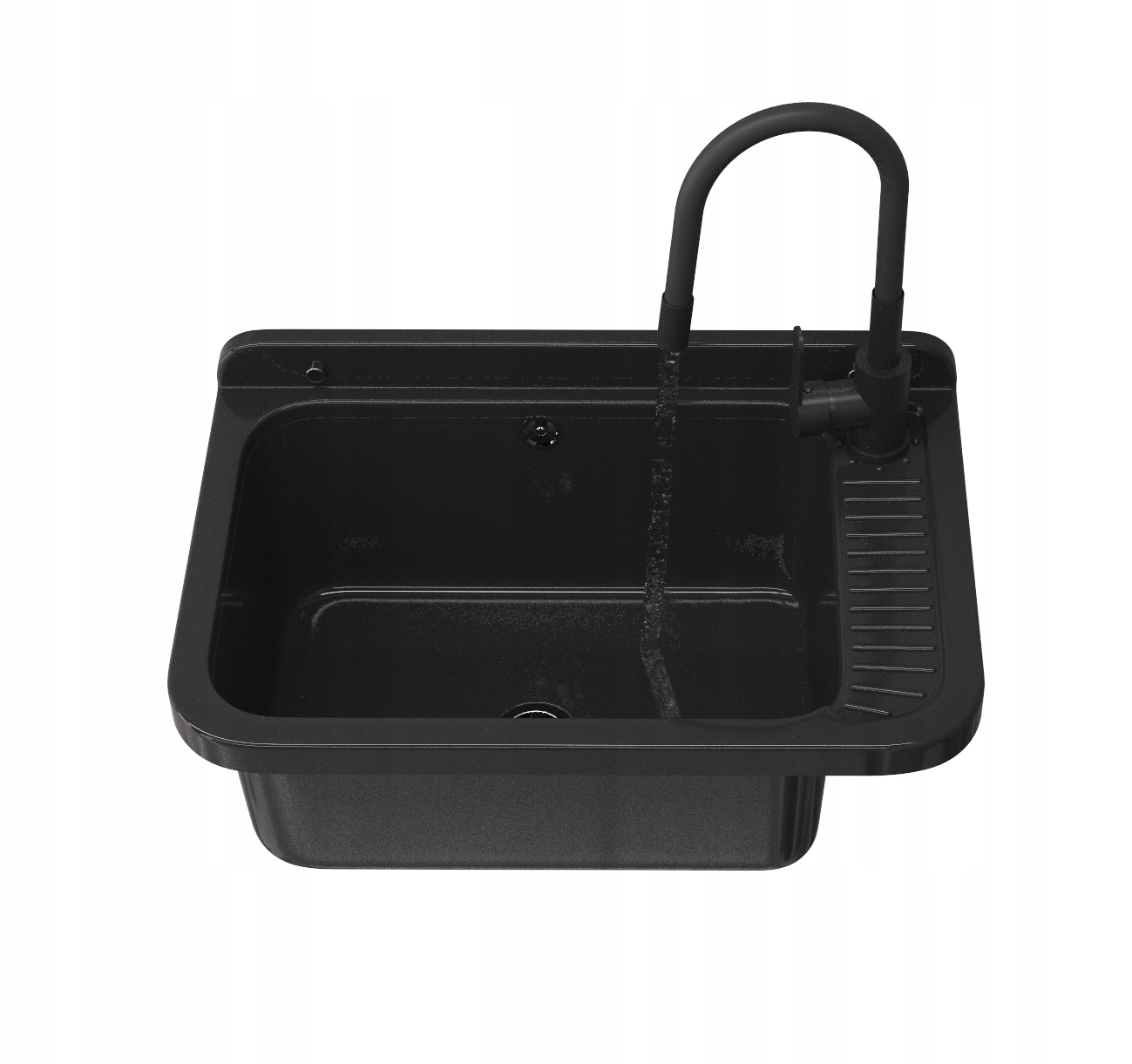 Pracovná Komora Čierna Priemyselný Drez Technická Veľká Batéria Sada