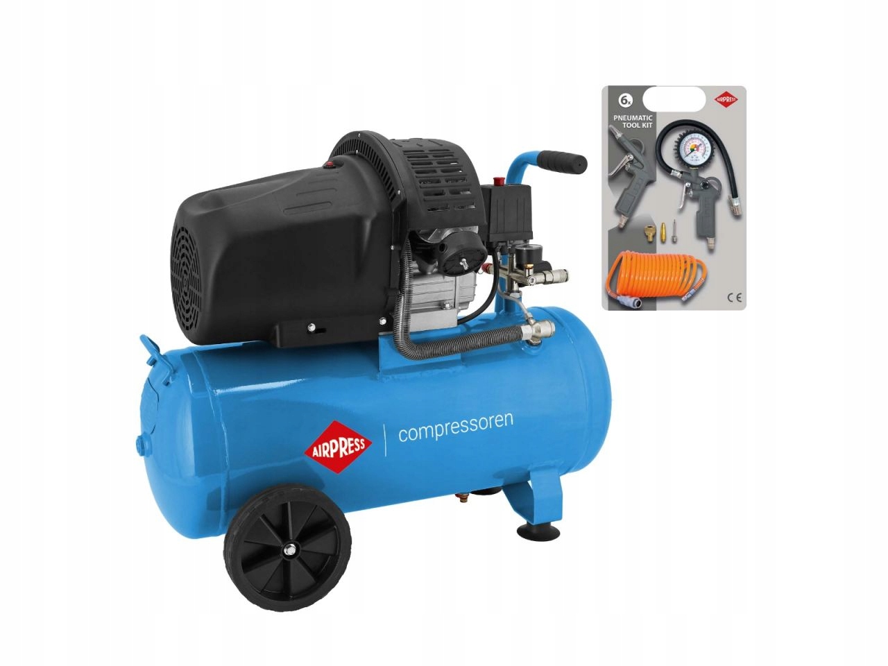 AIRPRESS SPRĘŻARKA OLEJOWA V 50L /HL425-50/+ZES