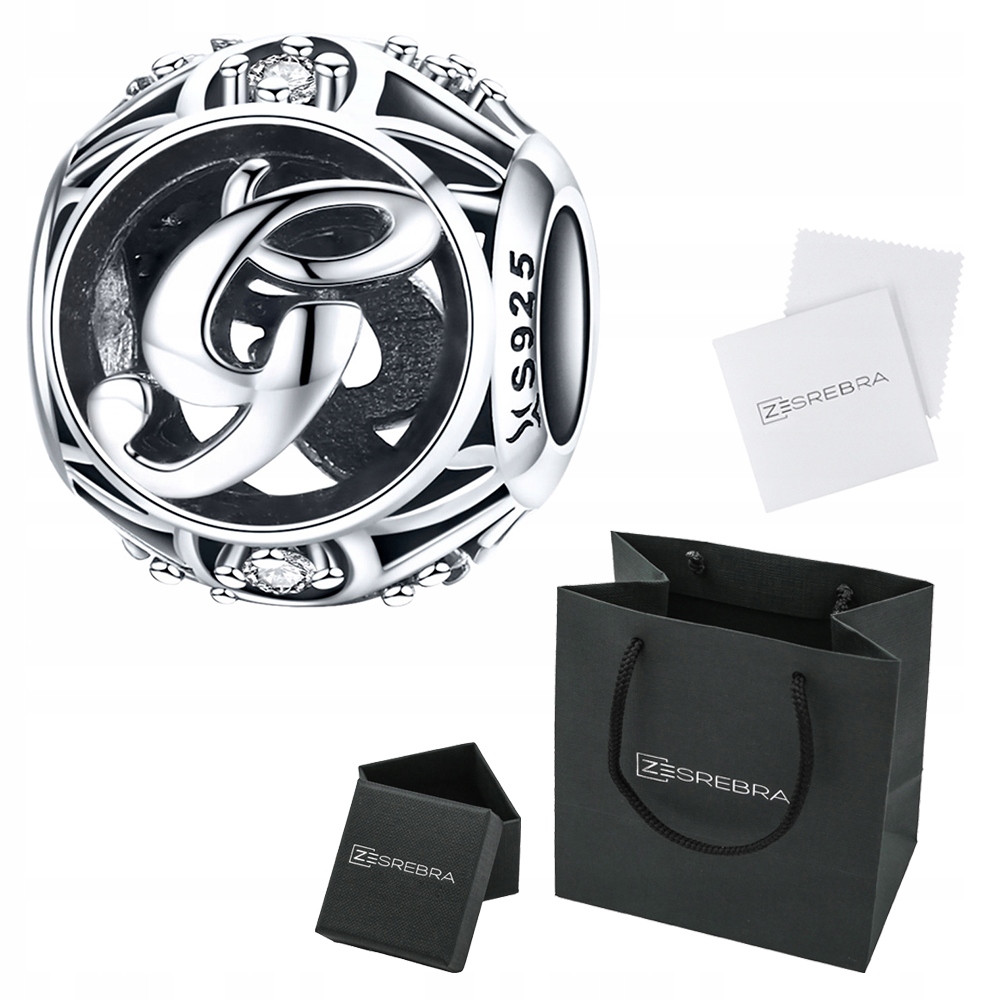 

Charms Litera G do Pandora srebro próba 925 S925