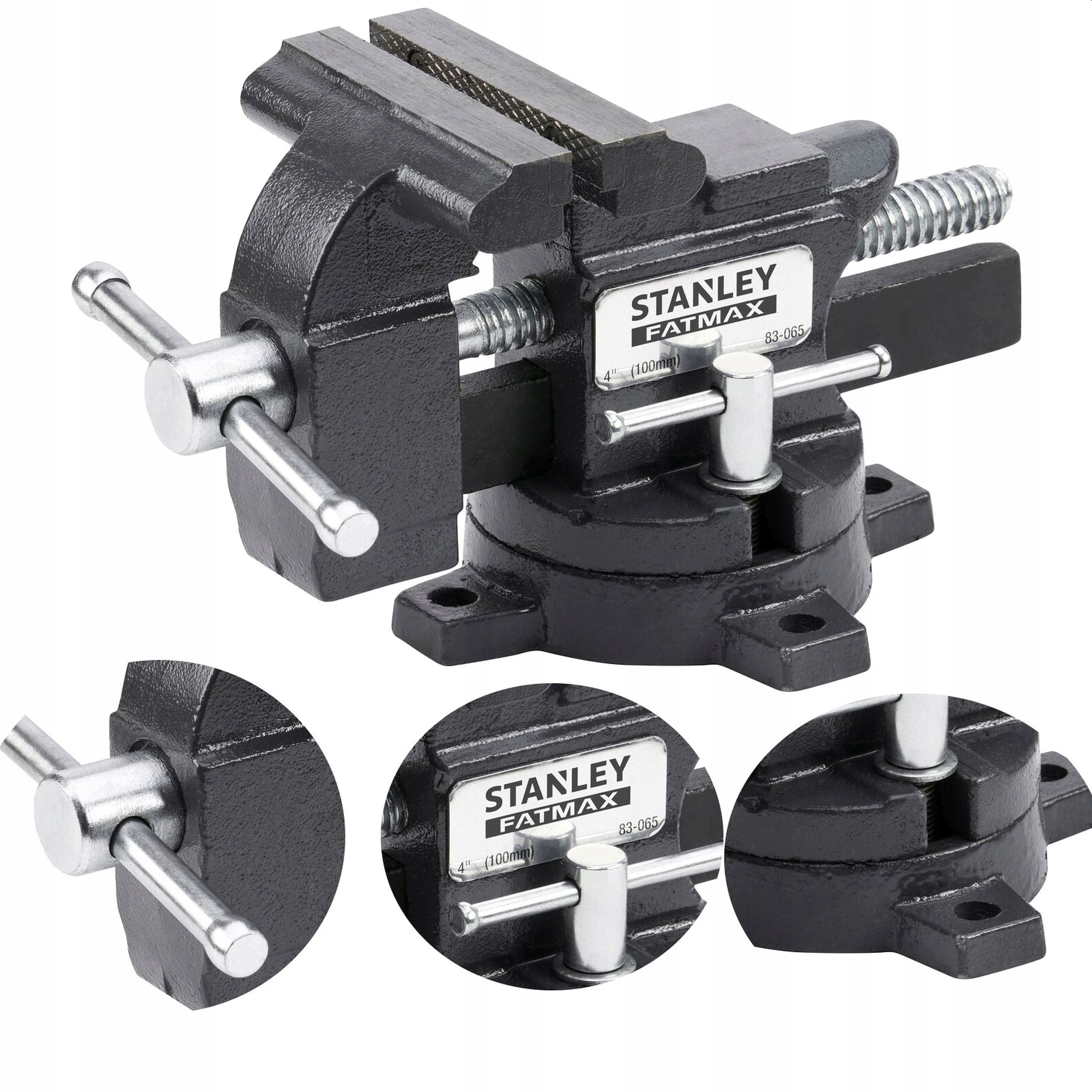 

Stanley Imadło ślusarskie MaxSteel obrotowe 100mm