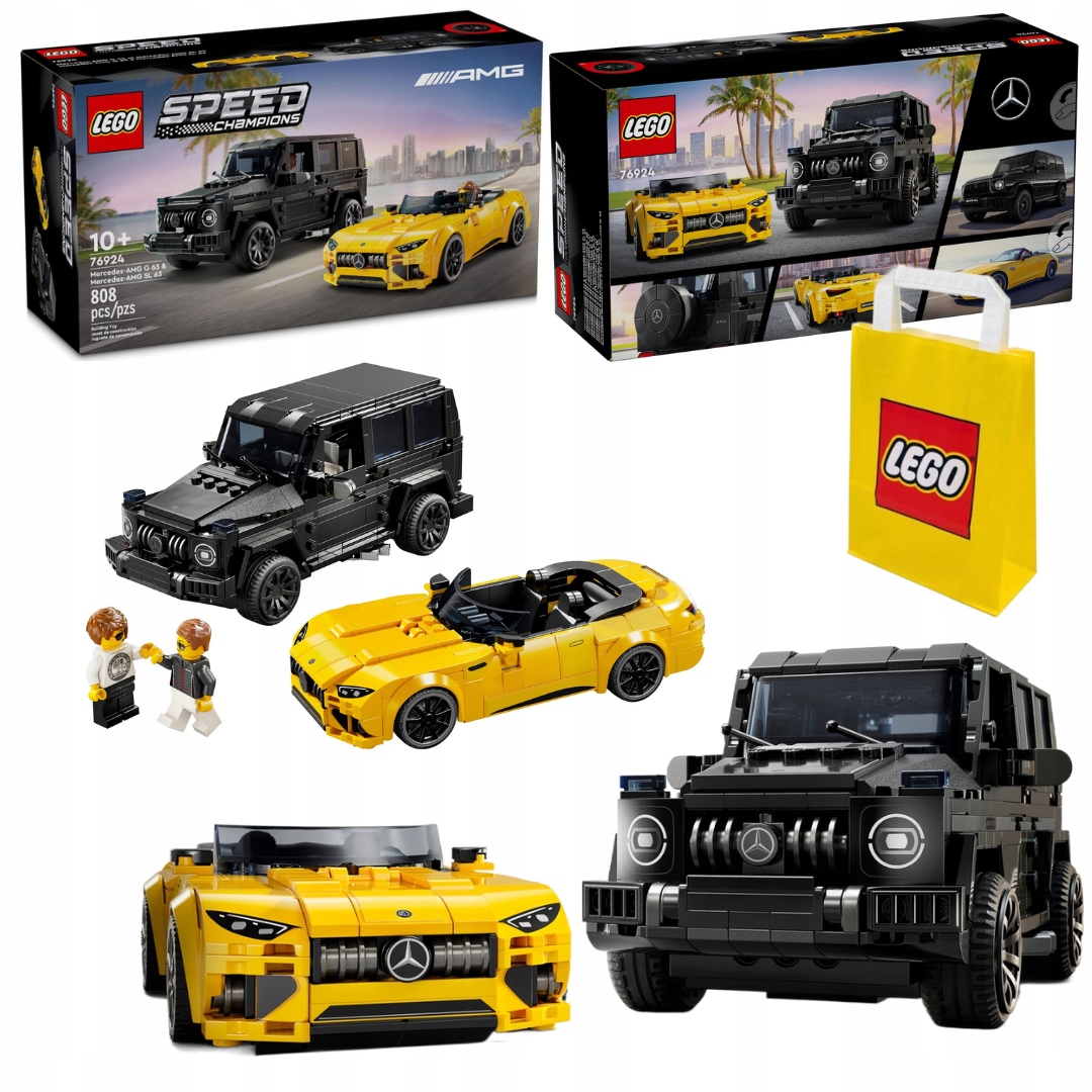 Lego Speed 2x Auto 76924 Mercedes-AMG G 63 a Mercedes-AMG Sl 63 Auto