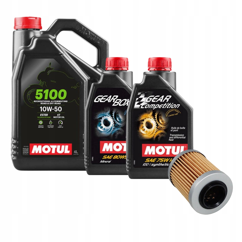 Zestaw Komplet Olejów+filtr Oleju Oem Qj Motor Sfa 1000 600